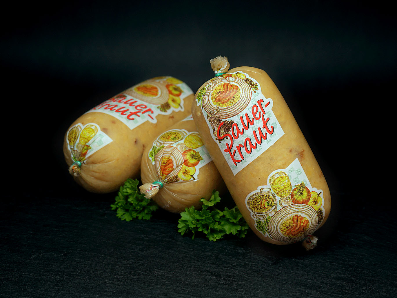 101 - Sauerkraut mit geräuchertem Speck gekocht